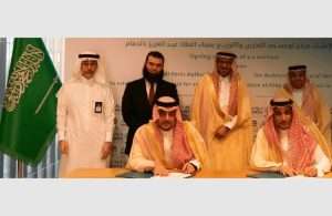 The signing of the agreement between Mawani and Arasco to establish a new logistics facility in Dammam port