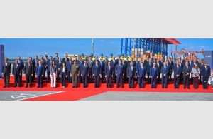 Dignitaries at the official opening of SCCT’s latest expansion phase