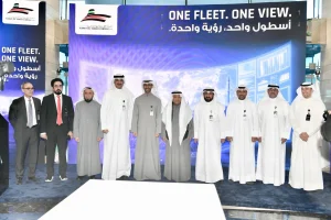 Dignitaries gather to mark the inauguration of the KOTC Fleet Performance Management Centre