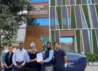 The order was formally handed over by DPA Chairman, IRSME Shri Sushil Kumar Singh, at the Deendayal Port Authority Administrative Office in Gandhidham.