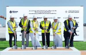 The groundbreaking ceremony for the new Nimex LPG terminal at Khalifa Port