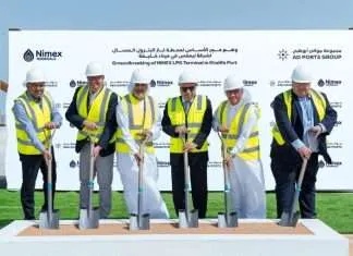 Work starts on new liquid bulk storage facilities at Khalifa Port The groundbreaking ceremony for the new Nimex LPG terminal at Khalifa Port