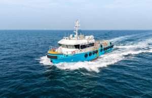 GASAB , built by Grandweld at its shipyard in Dubai, will be based in the port of Dammam
