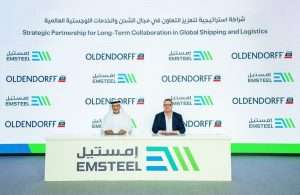 Emsteel and Oldendorff Carriers have signed a new contract to ship raw materials for the UAE-based industrial group