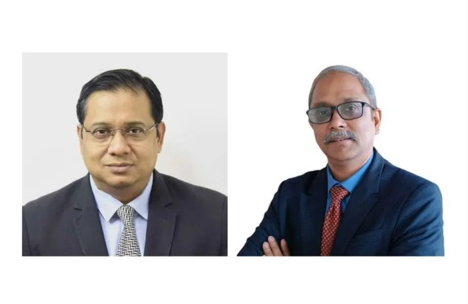 Saikat Roychowdhury, newly appointed Chief Operating Officer (COO) (left) and H.V. Ramesh, Head – Technical (right)