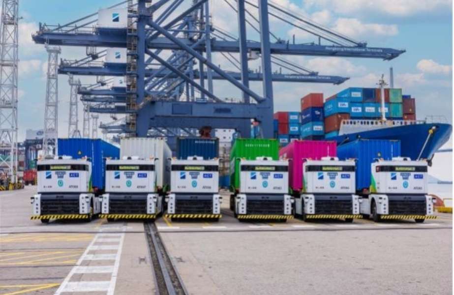 The new Q-Truck technology that has been deployed in Hong Kong