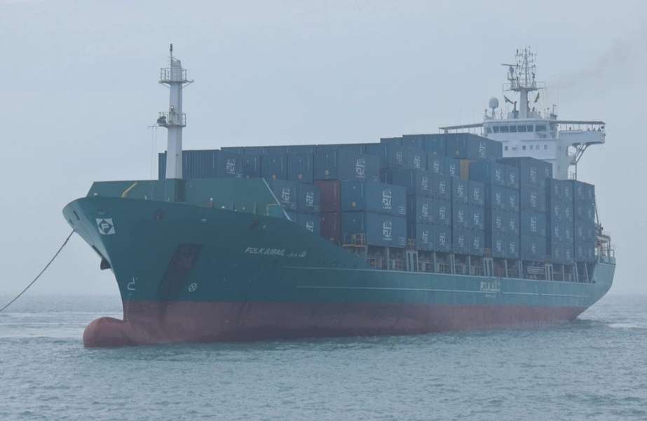 The Folk Maritime RSX service will deploy 1,100 TEU capacity container ships