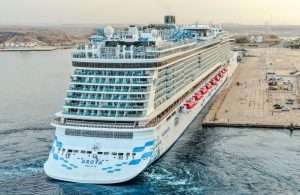 Sharm El Sheikh recently received the Aroya, the largest cruise vessel to directly call at the port to date