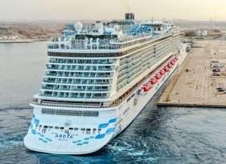 Sharm El Sheikh recently received the Aroya, the largest cruise vessel to directly call at the port to date