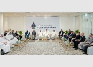 The inaugural meeting of the Consortium of UAE Shipbuildiners