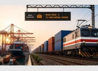 Gateway Distriparks was one of the first customers for double stack container train services operating out of PSA Mumbai