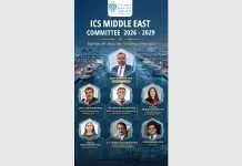 ICS Middle East branch announces new committee