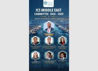 The new ICS Middle East branch committee