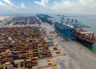 A new service is connecting Khalifa Port and Umm Qasr Port, catering for rising container and ro-ro cargo movements