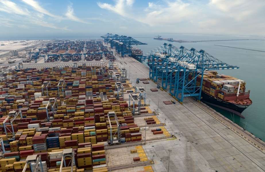 A new service is connecting Khalifa Port and Umm Qasr Port, catering for rising container and ro-ro cargo movements