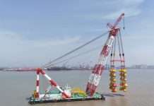 Drydocks World’s new heavy lift crane progresses to next stage