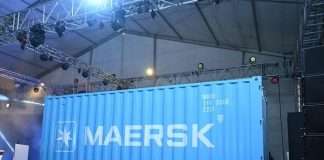 The milestone first container manufactured in India for Maersk