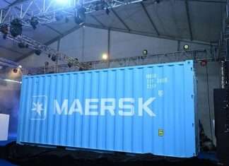 The milestone first container manufactured in India for Maersk