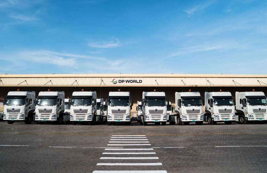 Some of the newly acquired trucks which will be deployed on GCC routes Some of the newly acquired trucks which will be deployed on GCC routes
