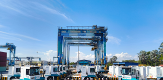 Westwell has delivered a fleet of E-TTS along with a battery swapping system to Westports Malaysia