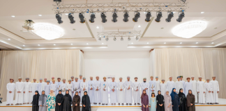 Students at a ceremony to mark the completion of this year’s Maseer training programme organised by Sohar Ports and Freezone