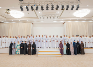 Students at a ceremony to mark the completion of this year’s Maseer training programme organised by Sohar Ports and Freezone
