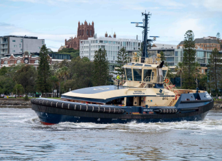 Svitzer places tug order with Indian shipyard Svitzer Barrington, one of the Danish company’s existing fleet of TRAnsverse 3200 type tugs