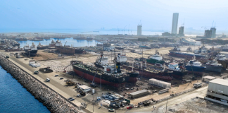 Offshore vessel related work is driving increased berth occupancy at DMC