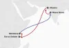 The port rotation of the new GIA service