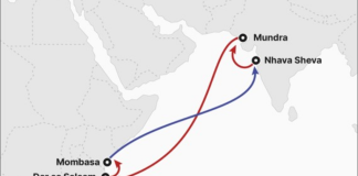 The port rotation of the new GIA service