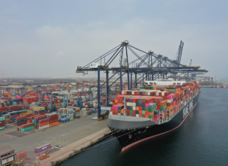 Container traffic at the port of Sohar has increased sharply over the first half of 2026 compared to the equivalent months of 2025