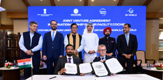 The agreement was signed by Captain Rado Antolovic, PhD, CEO, Drydocks World, and Jose V J, Chairman & Managing Director of Cochin Shipyard Ltd., on the sidelines of the BRICS Summit 2026 in New Delhi, in the presence of Shri Sarbananda Sonowal, Hon’ble Union Minister of Ports, Shipping and Waterways (MoPSW), and H.E. Omran Sharaf Alhashimi, UAE Assistant Foreign Minister for Advanced Science and Technology