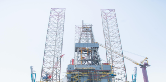 The rig Admarine 339 at ASRY for major upgrades and repairs 