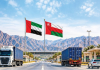 Traffic passing through the border between UAE and Oman is rising sharply thanks to the new Customs initiatives