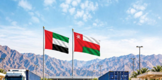 Traffic passing through the border between UAE and Oman is rising sharply thanks to the new Customs initiatives