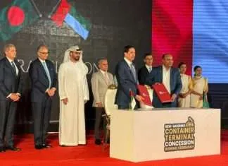 The agreement was signed by Rear Admiral S. M. Moniruzzaman, Chairman of the Chittagong Port Authority, and His Excellency Essa Kazim, Executive Chairman of DP World; in the presence of Shaikh Rabiul Alam, Minister of Shipping of the People's Republic of Bangladesh; Invest Bangladesh Chairman Ashik Chowdhury, Yuvraj Narayan, Group Chief Executive Officer of DP World; Rizwan Soomar, and Chief Executive Officer and Managing Director of DP World's Subcontinent, Central Asia, Levant and Egypt region